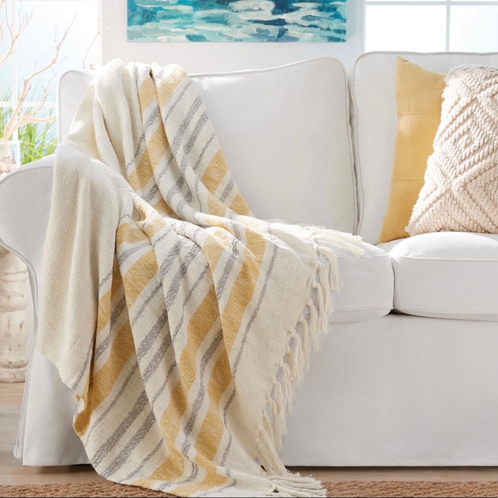 Member’s Mark Oversized Woven Cotton Throw